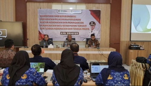 DPMPTSP Nganjuk Gelar Sinkronisasi Perijinan Sektor Kesehatan